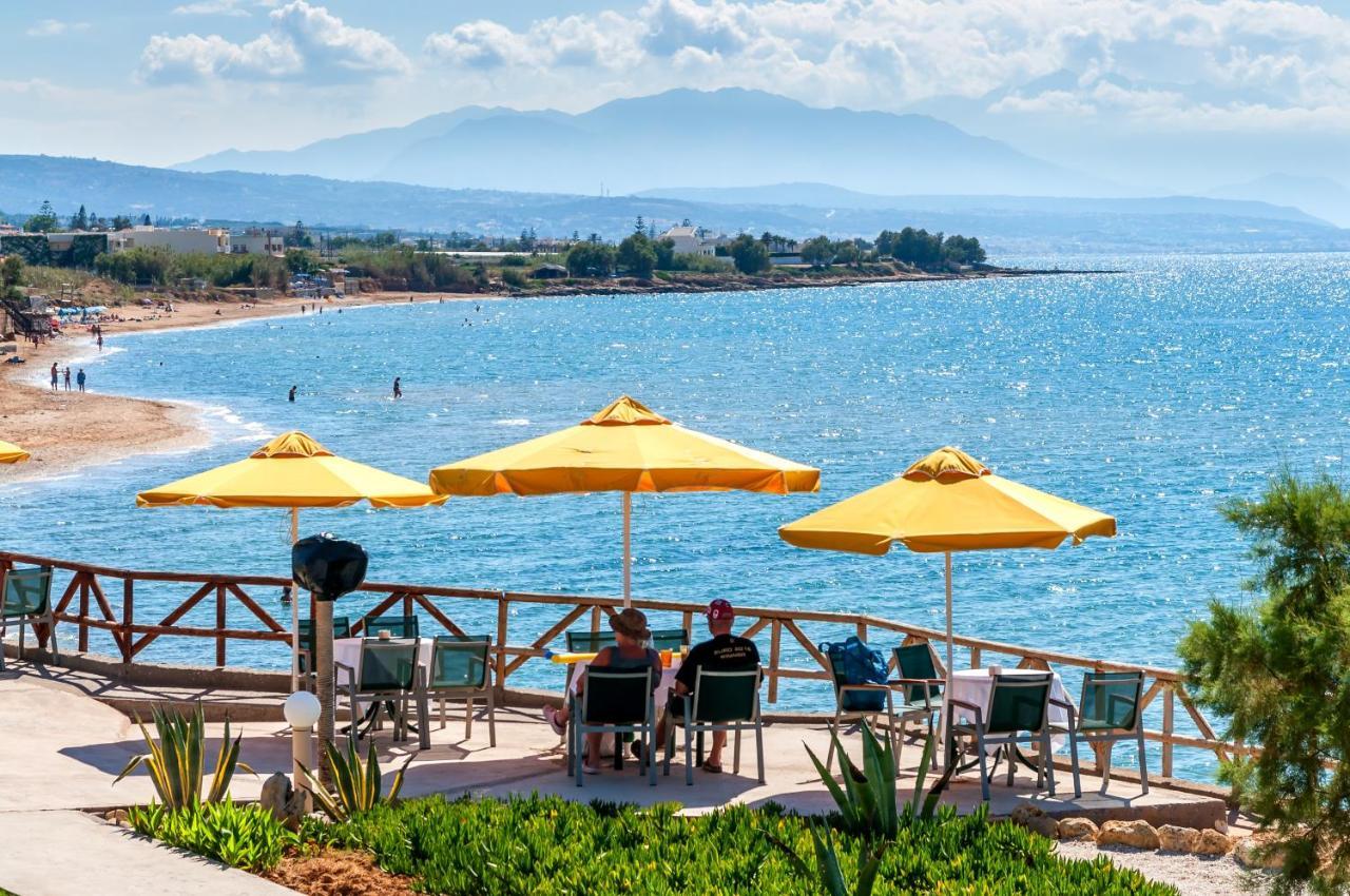 Alkionis Beach Hotel Apartments Sfáka Eksteriør bilde