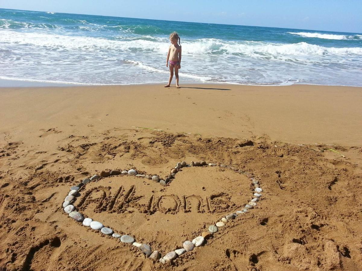 Alkionis Beach Hotel Apartments Sfáka Eksteriør bilde